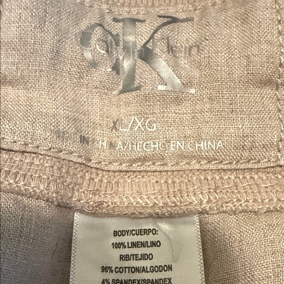 Calvin Klein Beige Cargo Shorts - Picture 4 of 7